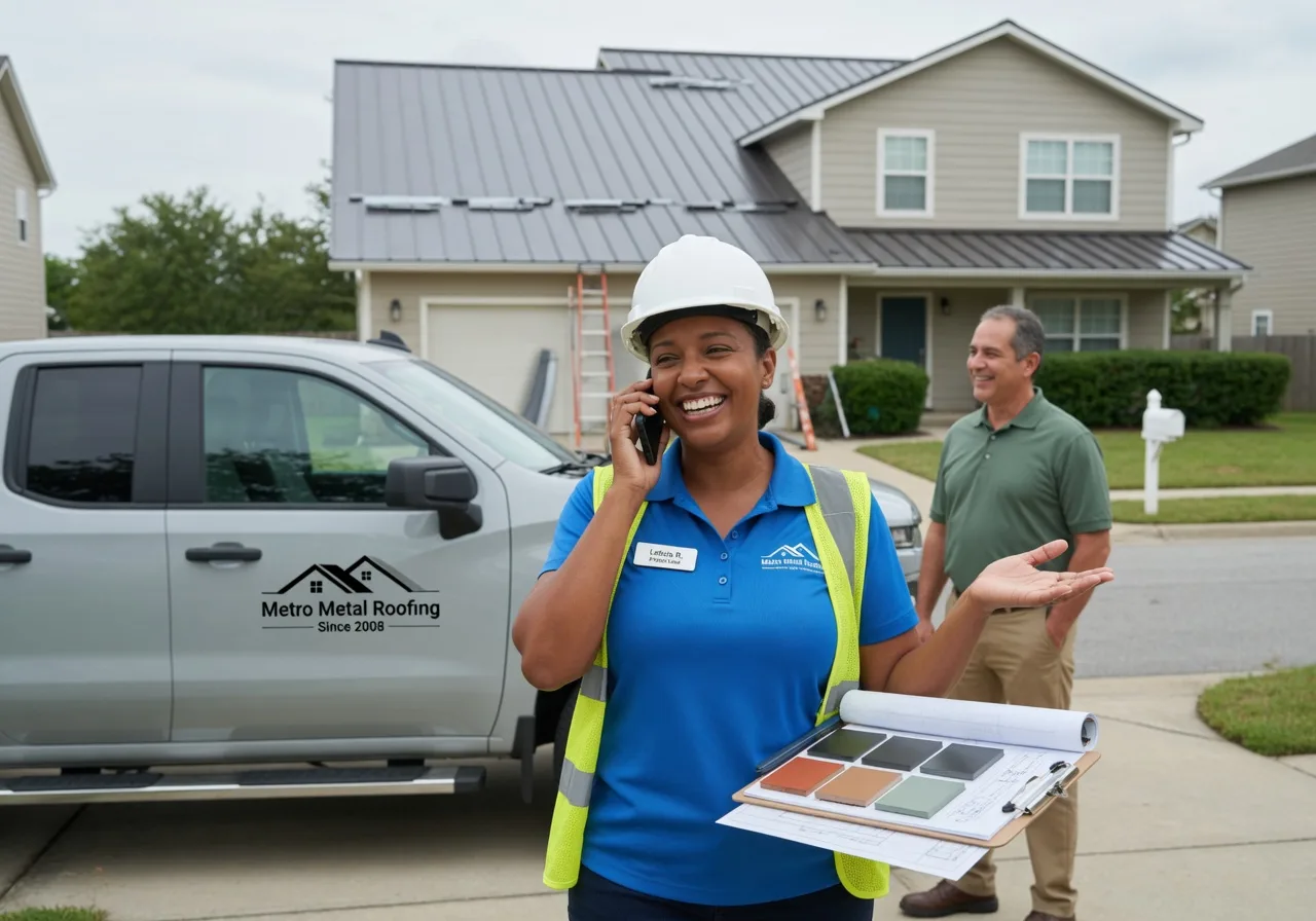 Storm Damage Metal Roof Repair in Lovilia, IA